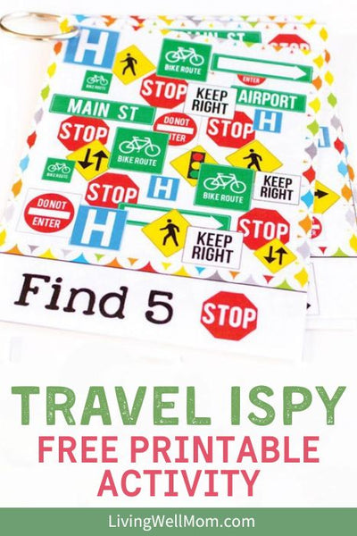 Free Travel I Spy Printable For Road Trips