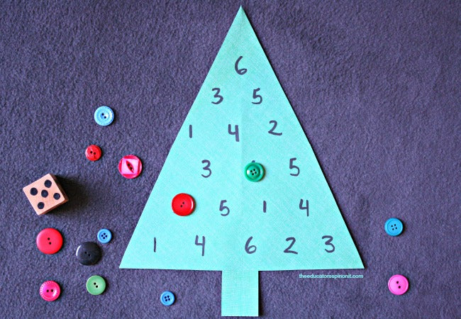 Fun Math Games with Christmas Trees!