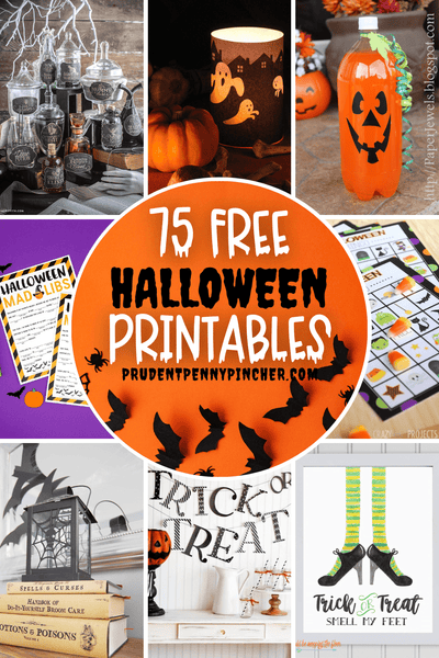 75 Free Halloween Printables