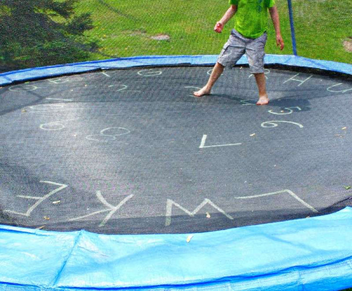 Fun Trampoline Games for Learning Letters