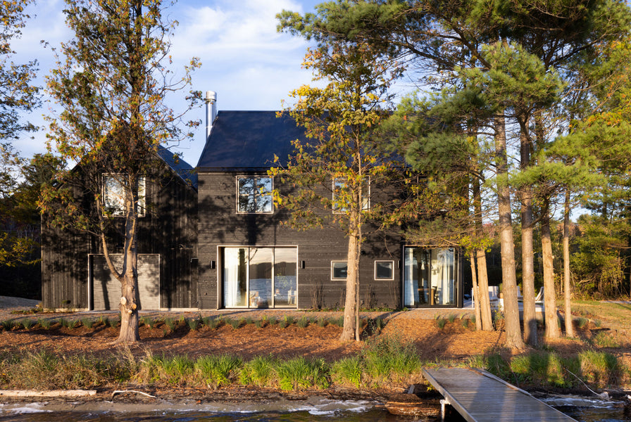 A Low-Maintenance Lake House in Michigan (Hidden Office Included)