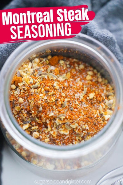 Our latest homemade seasoning recipe is a spicy and authentic Homemade Montreal Steak Seasoning which will help you add amazing flavor to much more than just steaks!