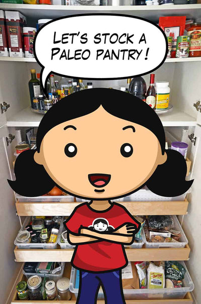 Wondering how to fill your kitchen and pantry with healthy real food so you can cook nourishing meals even during emergencies? Here are my top tips on how to stock a paleo pantry!