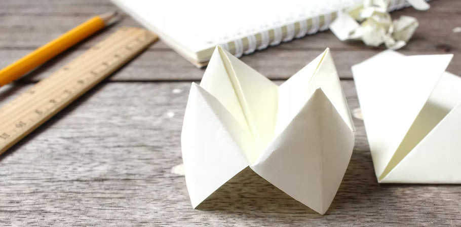 Those “fortune tellers” we all used to make as kids are surprisingly educational