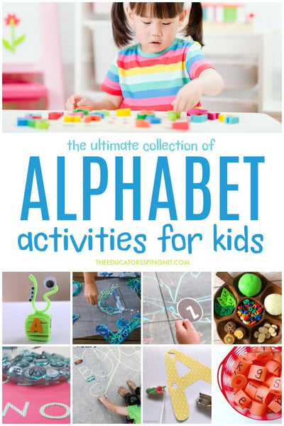 30+ Alphabet Activities for Preschoolers