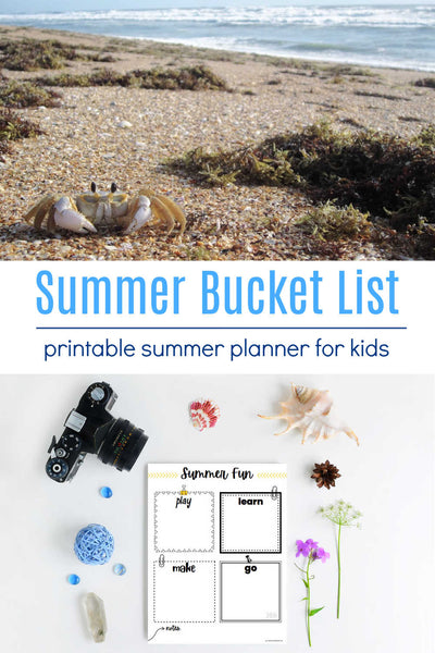 Summer Bucket List {Play Learn Make Go }