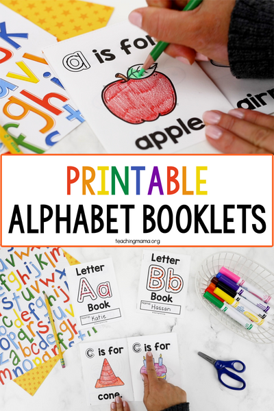 Printable Alphabet Booklets