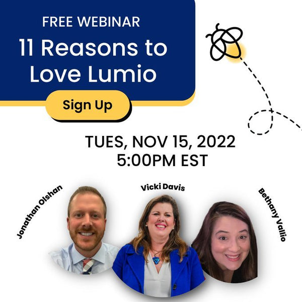 FREE Webinar: 11 Reasons to Love Lumio