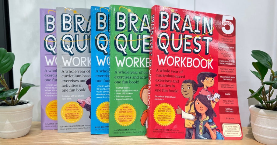 Brain Quest Kids Workbooks from $5.70 on Amazon (Regularly $13)