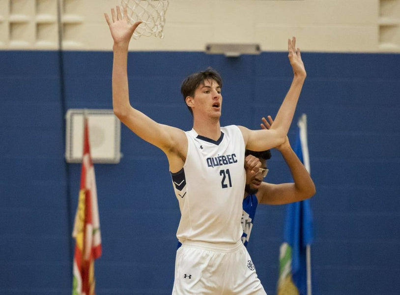 Quebec’s Olivier Rioux, world’s tallest teen, chasing hoops dream at Canada Games