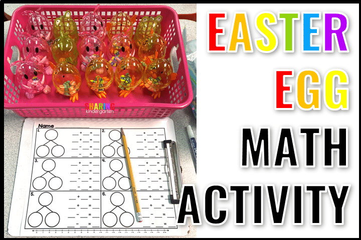 Fun Easter Egg Math Activity for Kindergarten