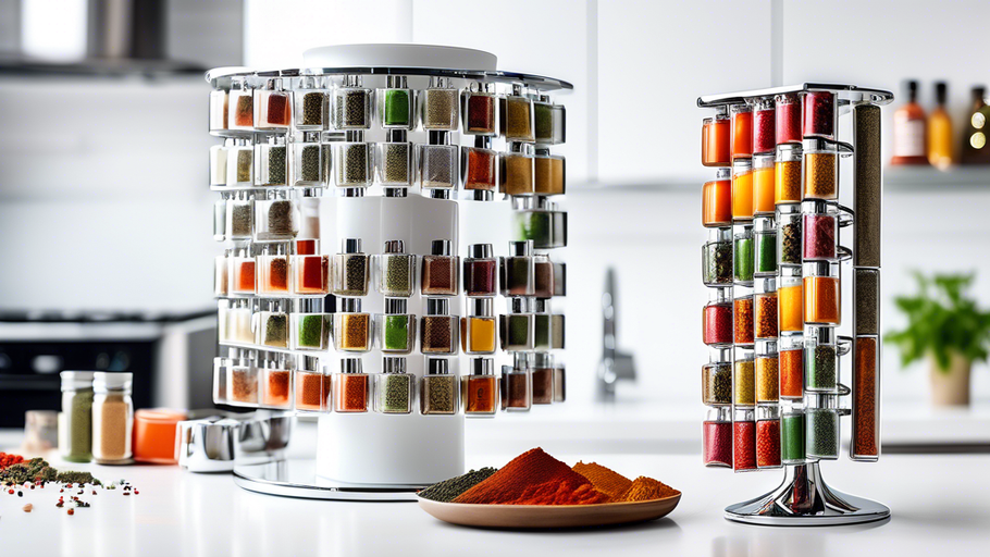 Spice Up Your Kitchen: The Rotary Spice Rack