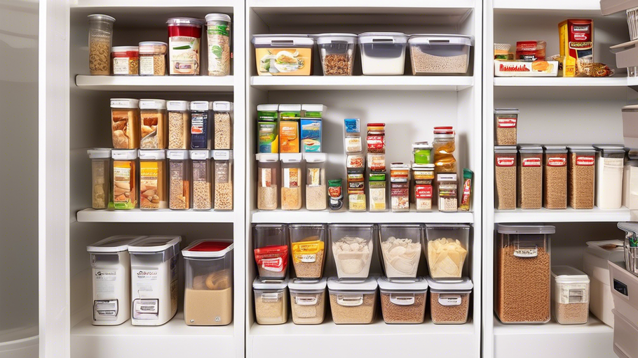 Maximize Pantry Space with Rubbermaid Cabinet Organizers