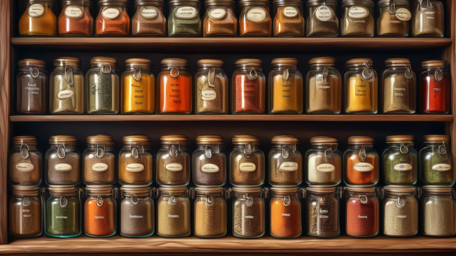 Spice Storage Savvy: Keeping Flavors Fresh