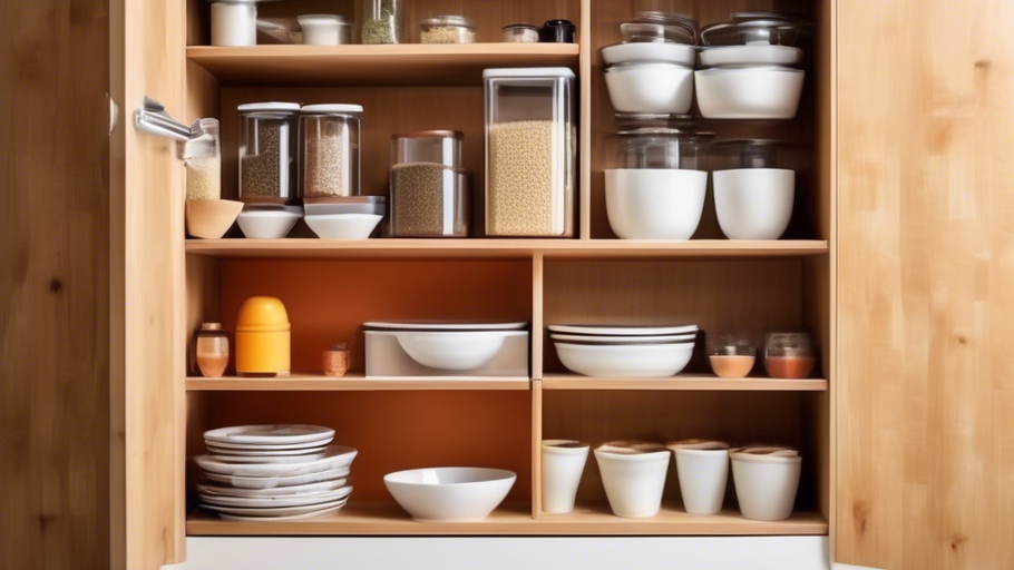 Maximize Your Kitchen Space: Small Cabinet Organization Tips