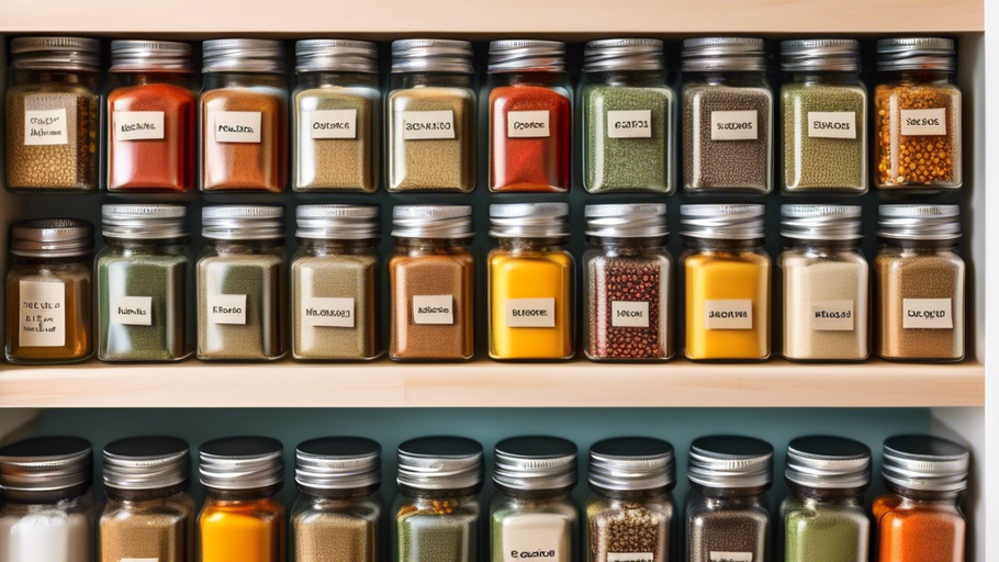 Spice Up Your Kitchen: Seasoning Organizer Solutions