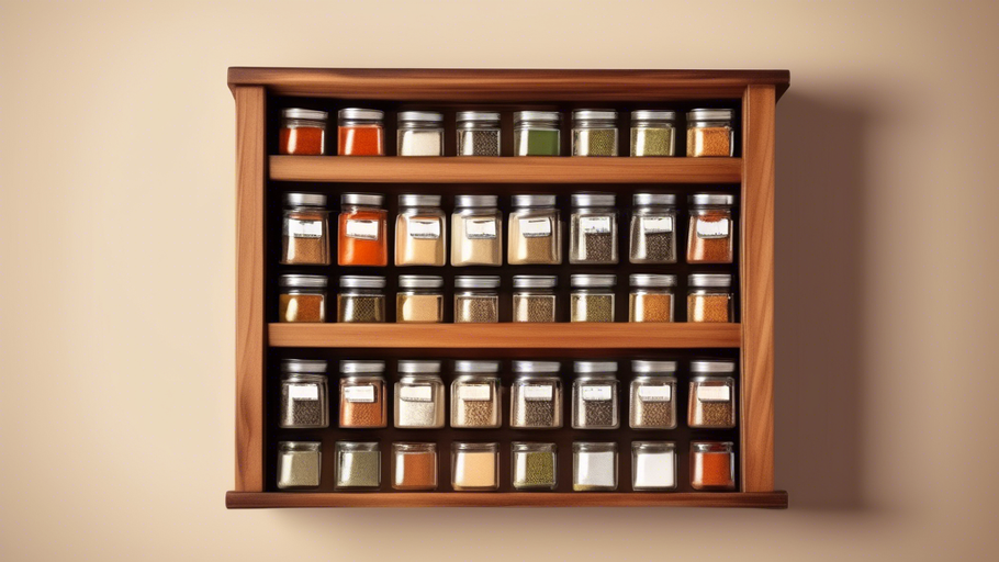 Hanging Spice Rack: Maximize Kitchen Space