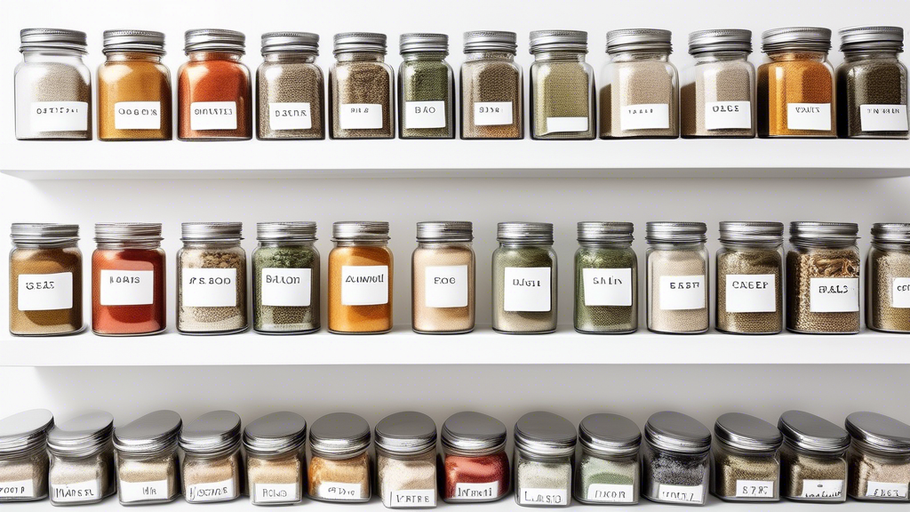 Organize Your Spices with a Seasoning Shelf