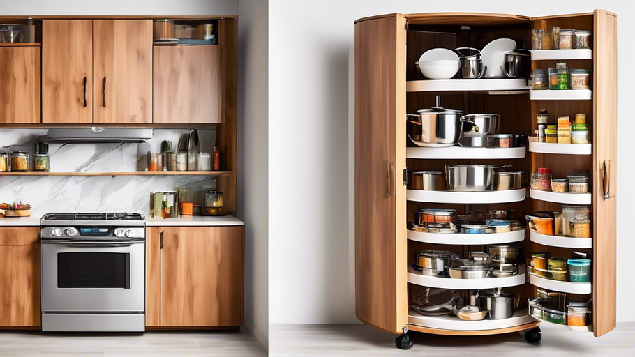 Discover the Magic of Revolving Cabinet Organizers