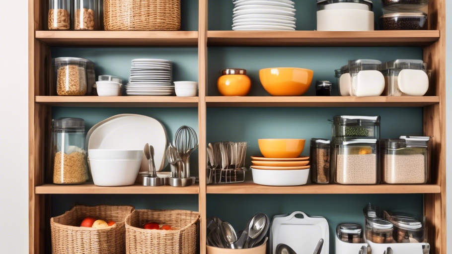 Kitchen Shelf Organization for Efficiency