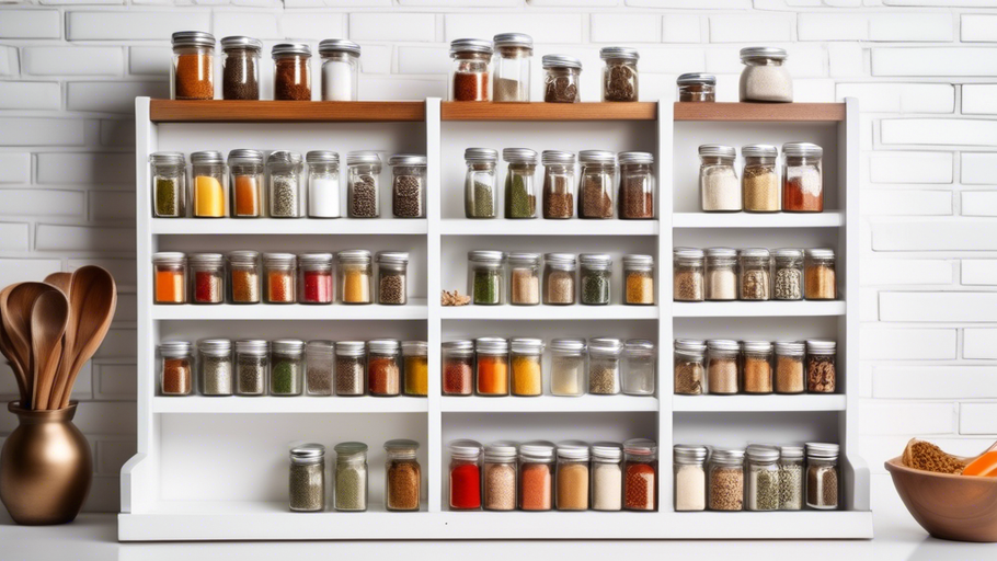 Tiered Spice Rack DIY