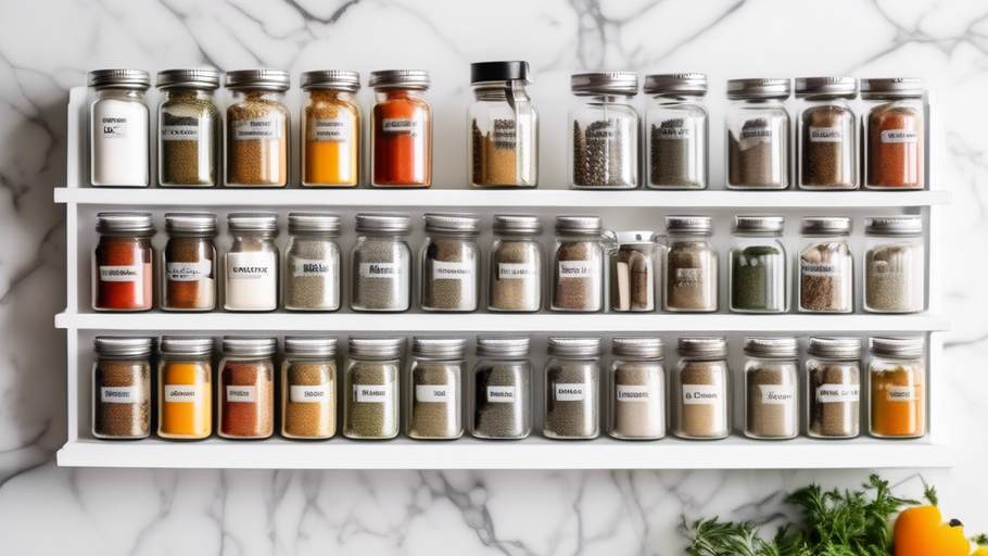 Silver Spice Rack: A Culinary Organizer