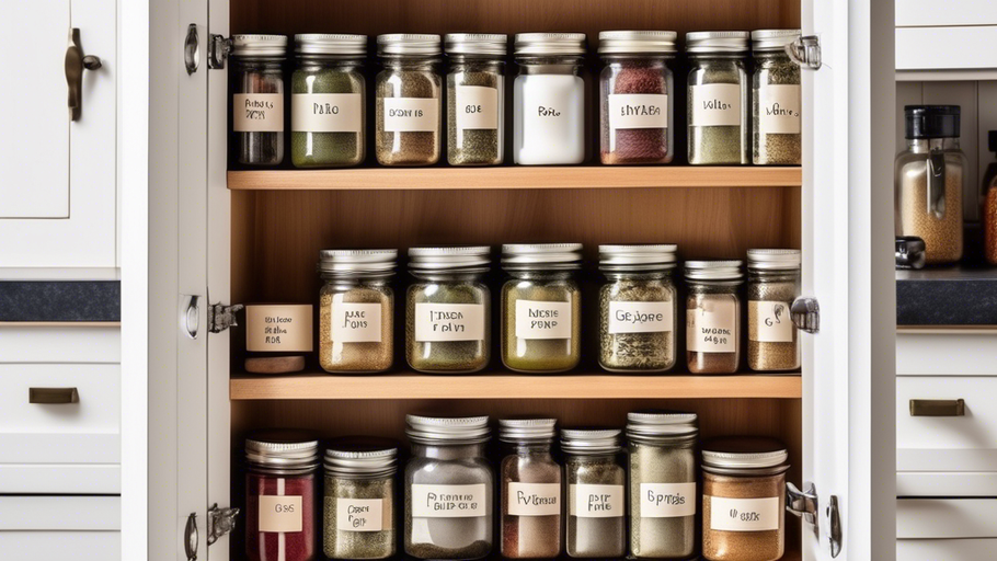 Organize Your Kitchen: The Ultimate Guide to Spice Cabinets