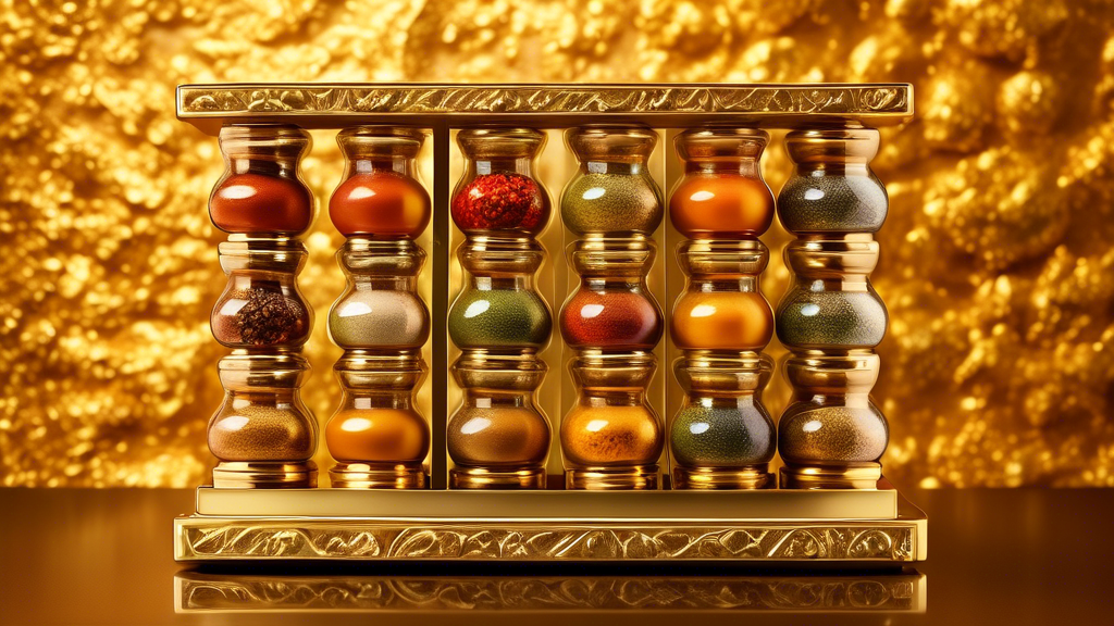 Gilded Spice: Enhance Your Kitchen with a Gold Spice Rack – Productive ...