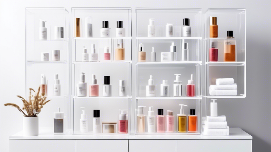 Tidy Up with Crystal Clear Shelf Organizers