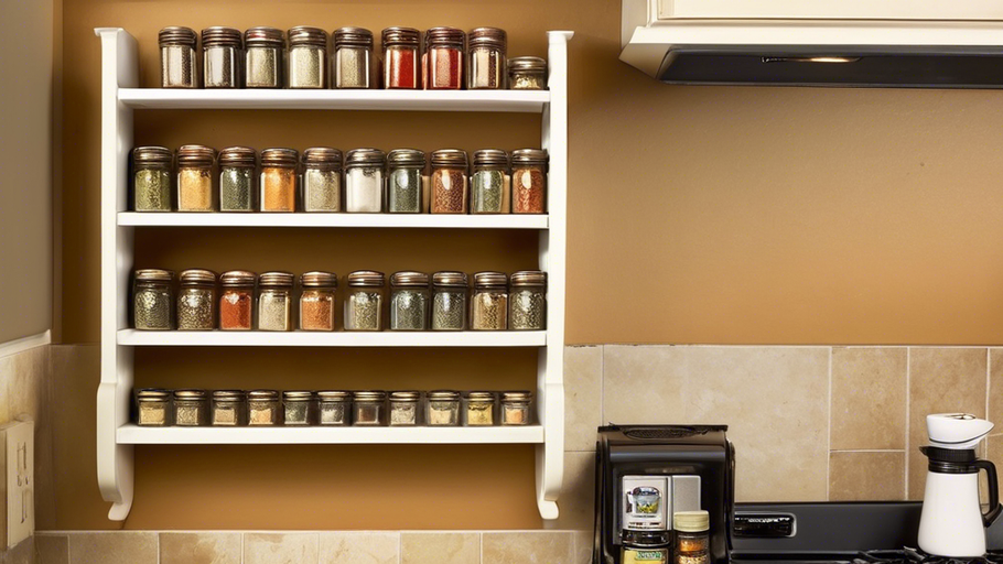 Space-Saving Kitchen: Mount Your Spices