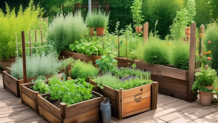 Herb Garden Organizer: Keep Your Herbs Tidy and Thriving