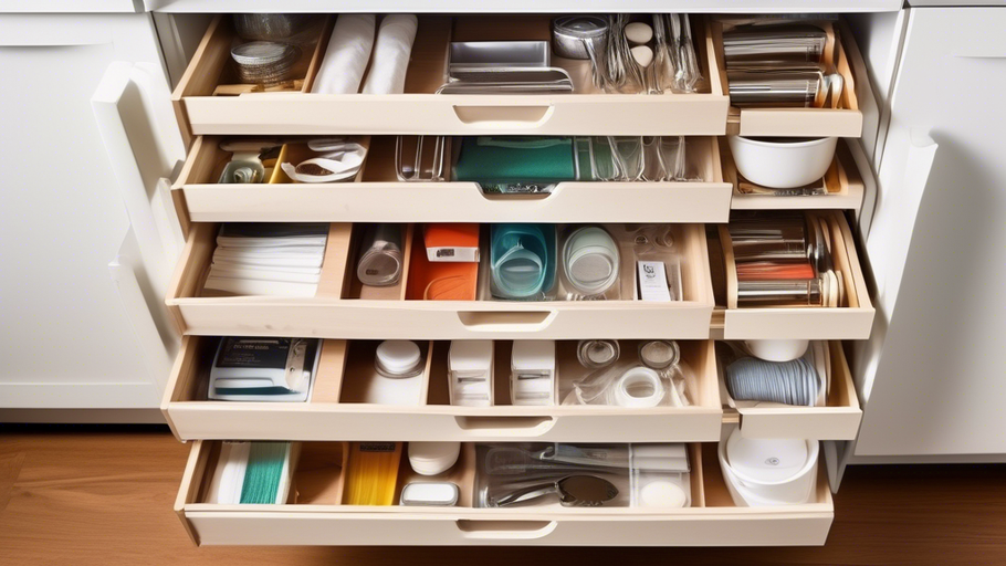 Drawer Shelf Organization Made Easy