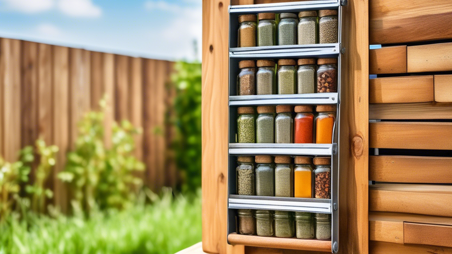 Spice Up Your Outdoor Cooking: The Outdoor Spice Rack