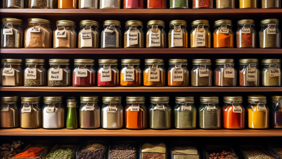 Spice Haven: Organizing Your Culinary Treasures