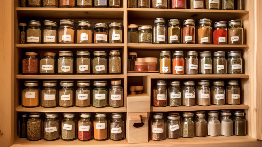 Spice Jar Essentials: Elevate Your Rack