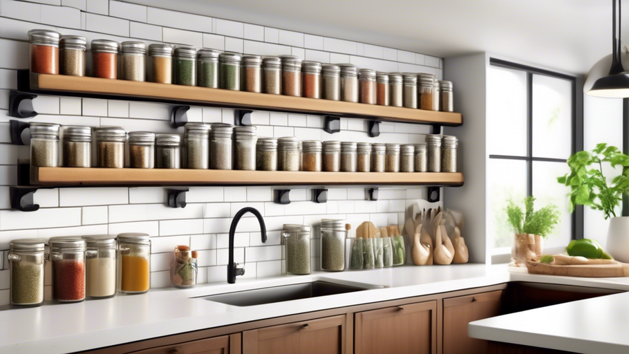 Maximize Kitchen Storage with mDesign Spice Rack