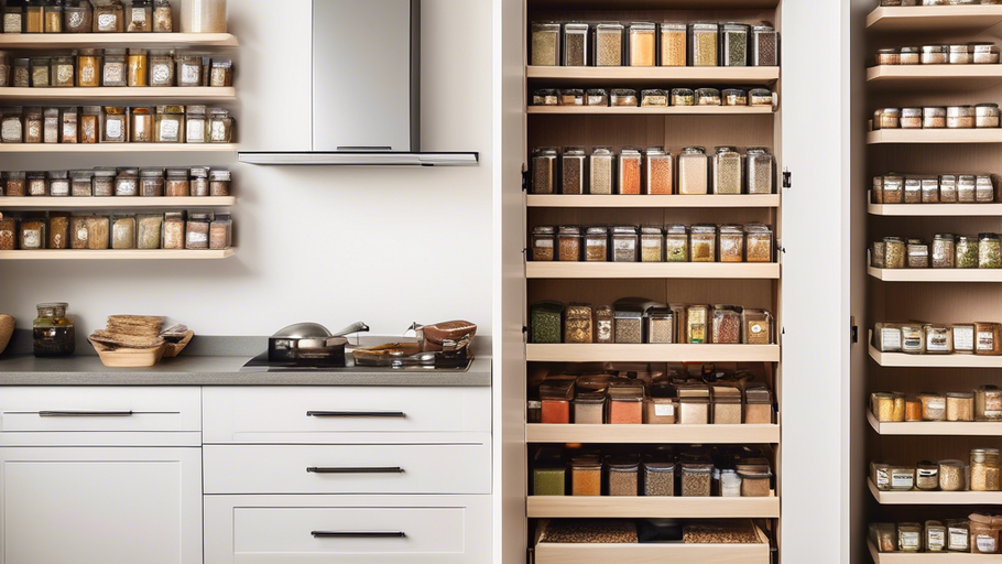 Expanding Your Spice Horizons: Versatile Shelves for Tight Spaces