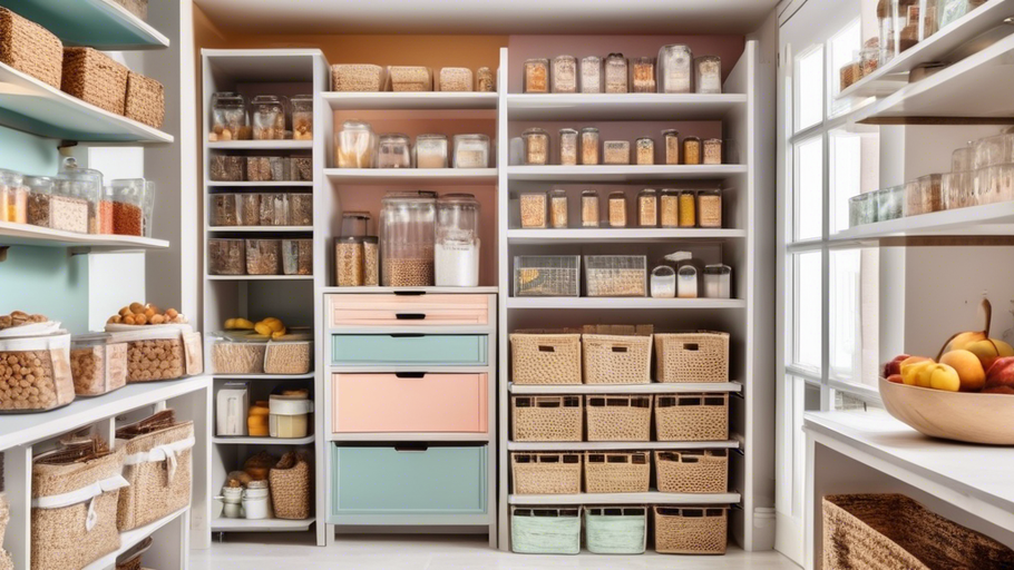 Maximizing Space: Compact Pantry Organization