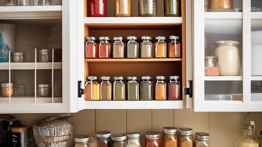 Organize Your Spices with Corner Rack