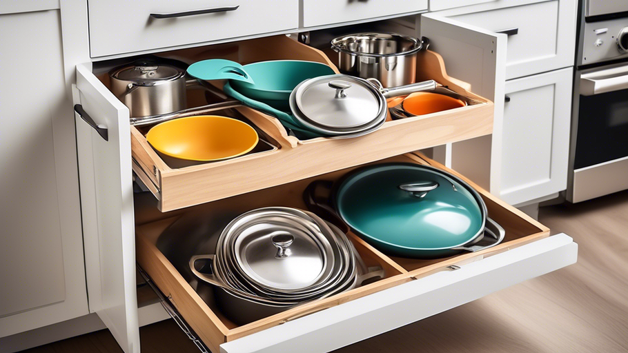 Time-Saving Storage Solutions: Pull-Out Cabinet Organizers