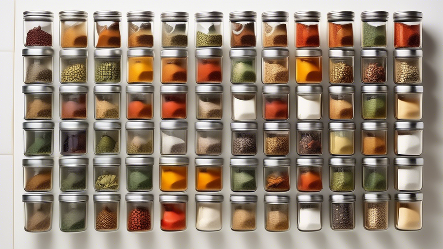 Space-Saving Spice Storage Solutions