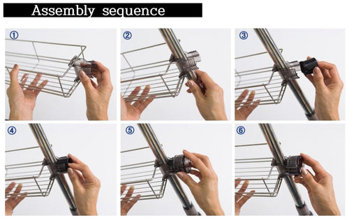 Multipurpose Lathe for Kitchen, Stainless Steel Adjustable Dish Drying Rack Utensil Holder, Over the Sink Kitchen Storage Shelf, Spice Cabinet - Productive Organizing