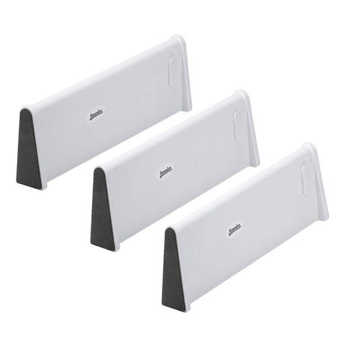 Favonian Drawer Dividers Clothes Divider Multifunction Dresser Organizer Spice Organizers Adjustable Expandable Rack for Kitchen Desk Cabinet Storage Wardrobe Clothing Arrange 3 Pcs Pack - Productive Organizing