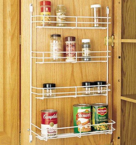 Rev A Shelf Rs565.8.52 7-.88 In. Door Storage Wire Spice Rack - White - Productive Organizing