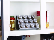 Load image into Gallery viewer, Kamenstein 5192805 Tilt 12-Jar Countertop Spice Rack Organizer with Free Spice Refills for 5 Years - Productive Organizing