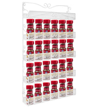 Load image into Gallery viewer, Spice Rack,Hanging Wall Mounted Spice Rack Organizer Shelf for Pantry Kitchen Cabinet Door 5-Tier, White - Productive Organizing